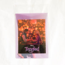 Tangled Rapunzel & Flynn Rider Glittery Clear Folder